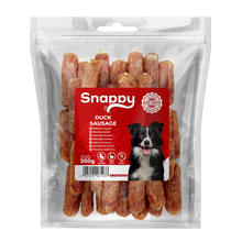 SNAPPY poslastice za pse, 500g, kobasice od pačetine