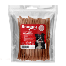 SNAPPY poslastice za pse, 500g, štapići od govedine i pirinča