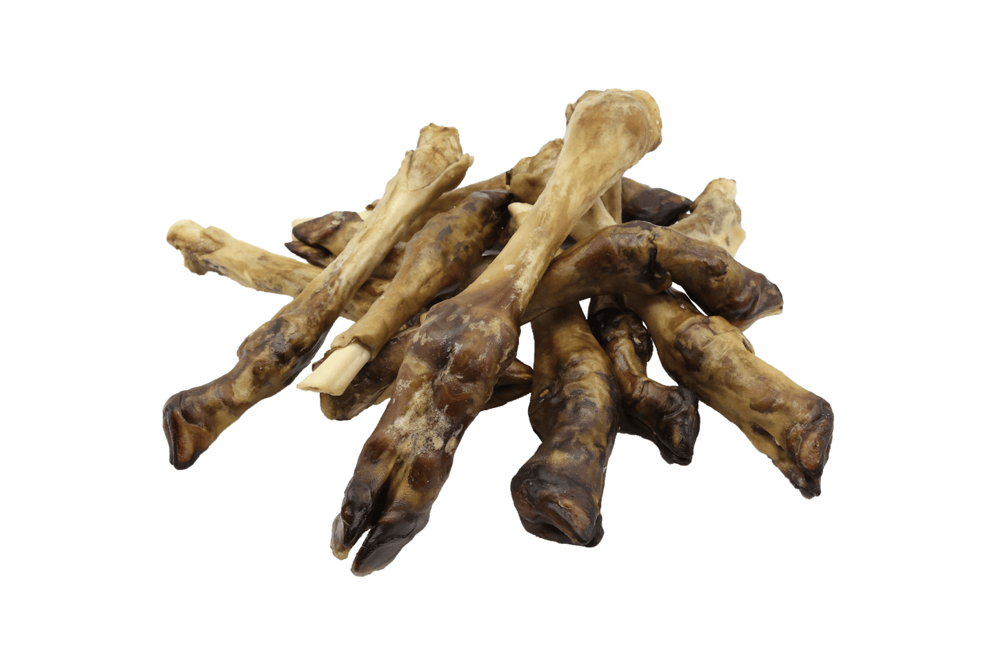 UniQ poslastice za psa, 1 kg, sušene jagnjeće noge