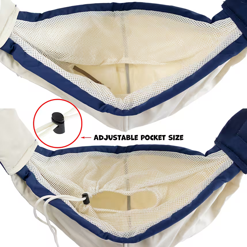 UniQ sling torba za nošenje ljubimaca do 7 kg, dubina 30 cm, odobrena za avion