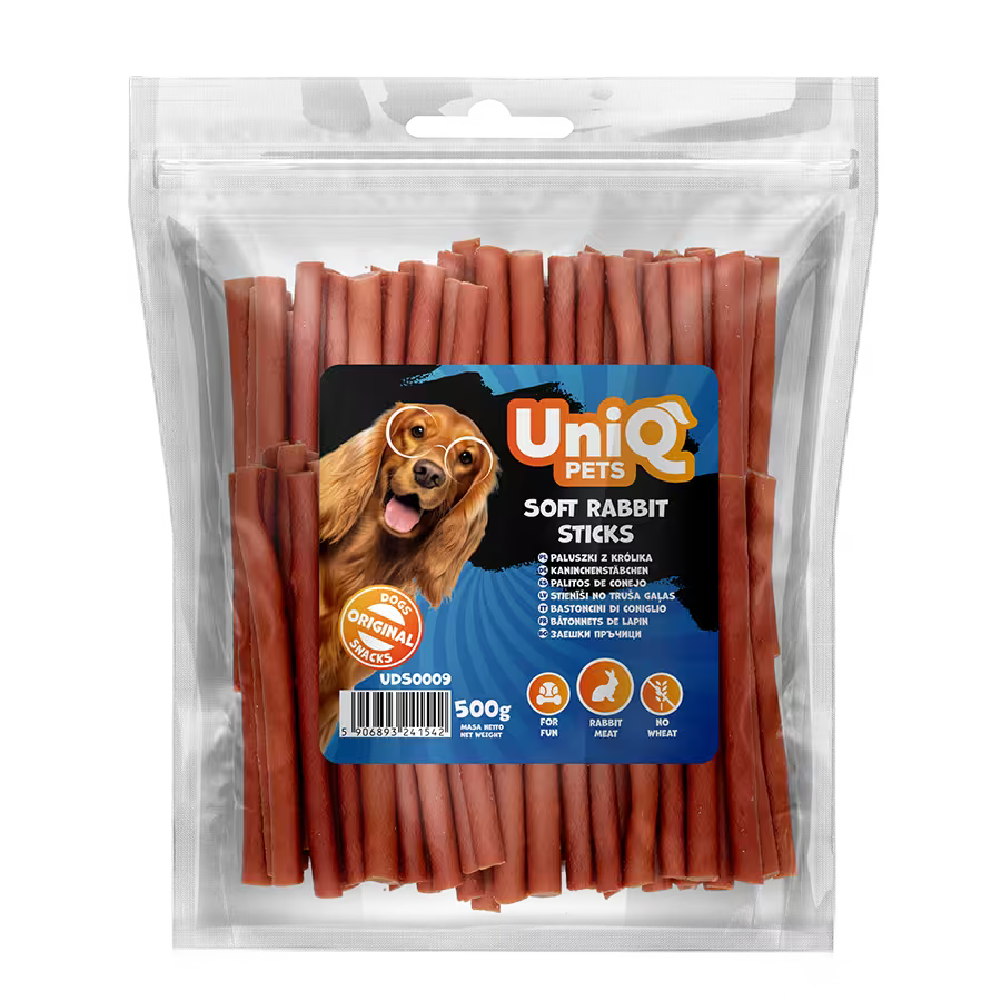 UniQ poslastice za pse, štapići od zečetine