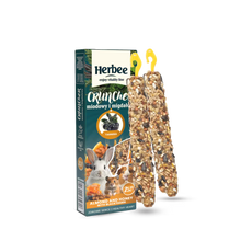 HERBEE poslastice za glodare i kuniće, 115g, 2u1 sa medom i bademom