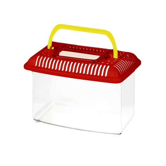 MPS akvarijum i terarijum, crvena, 2.5 L, 22 x 14 x 15 cm