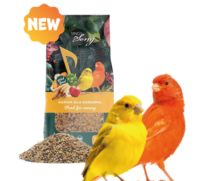SING & SONG kompletna hrana za kanarince, 500 g, prirodna mešavina semenki