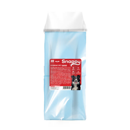 SNAPPY higijenske podloge za pse, plava, 45 x 60 cm, petoslojno upijanje
