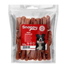 SNAPPY poslastice za pse, 500g, kobasice od govedine