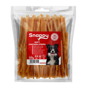 SNAPPY poslastice za pse, 500g, trakice od piletine