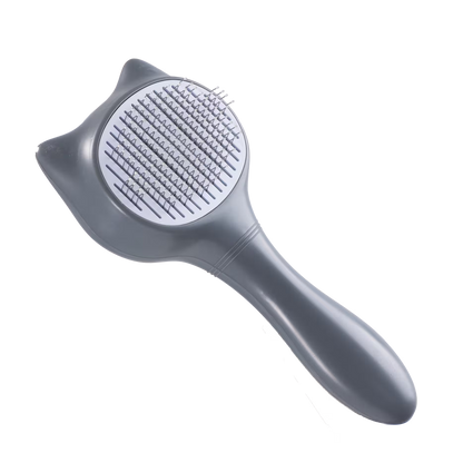 UniQ ergonomska četka za negu mačaka, 19.2 x 8.5 x 4.4 cm, roze