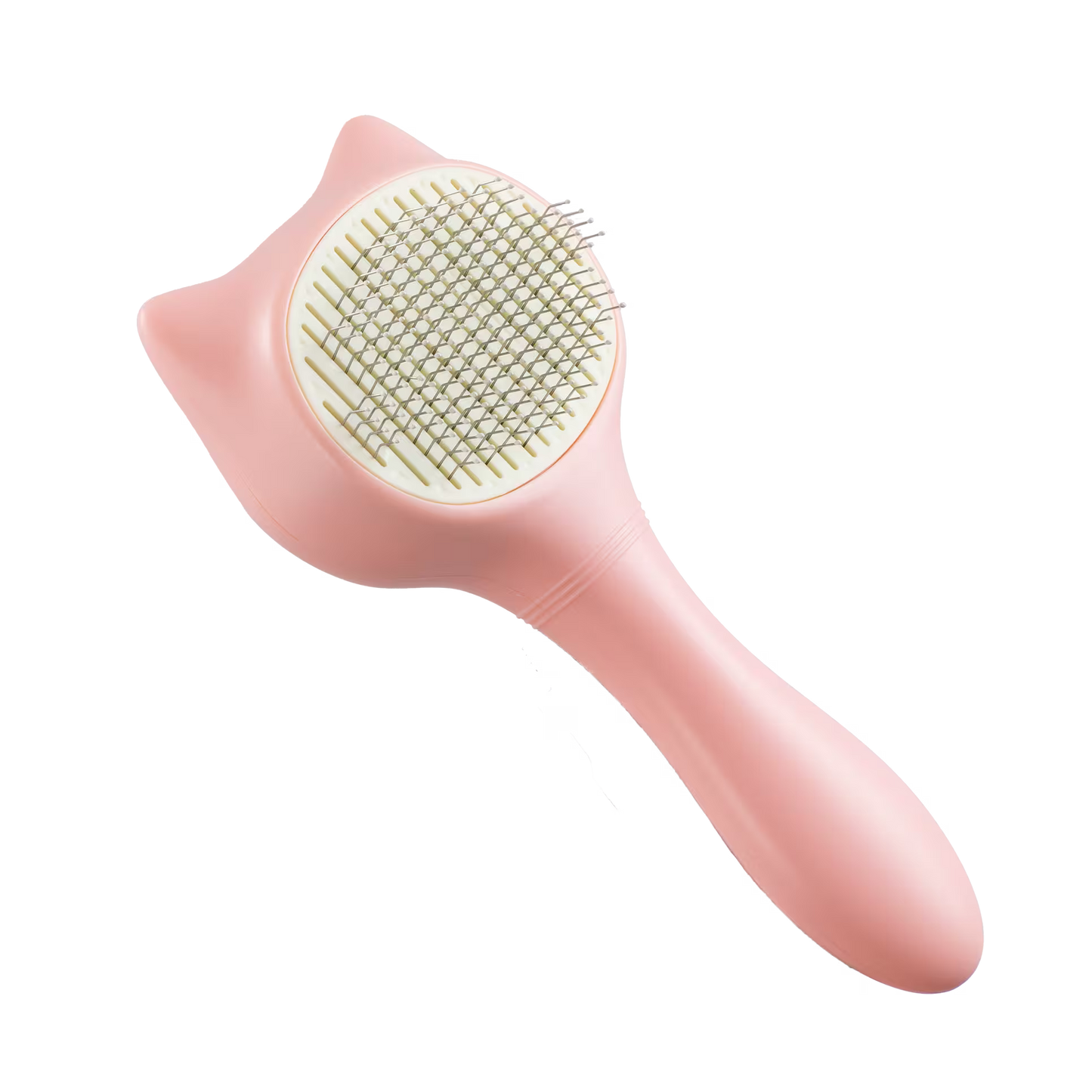 UniQ ergonomska četka za negu mačaka, 19.2 x 8.5 x 4.4 cm, roze