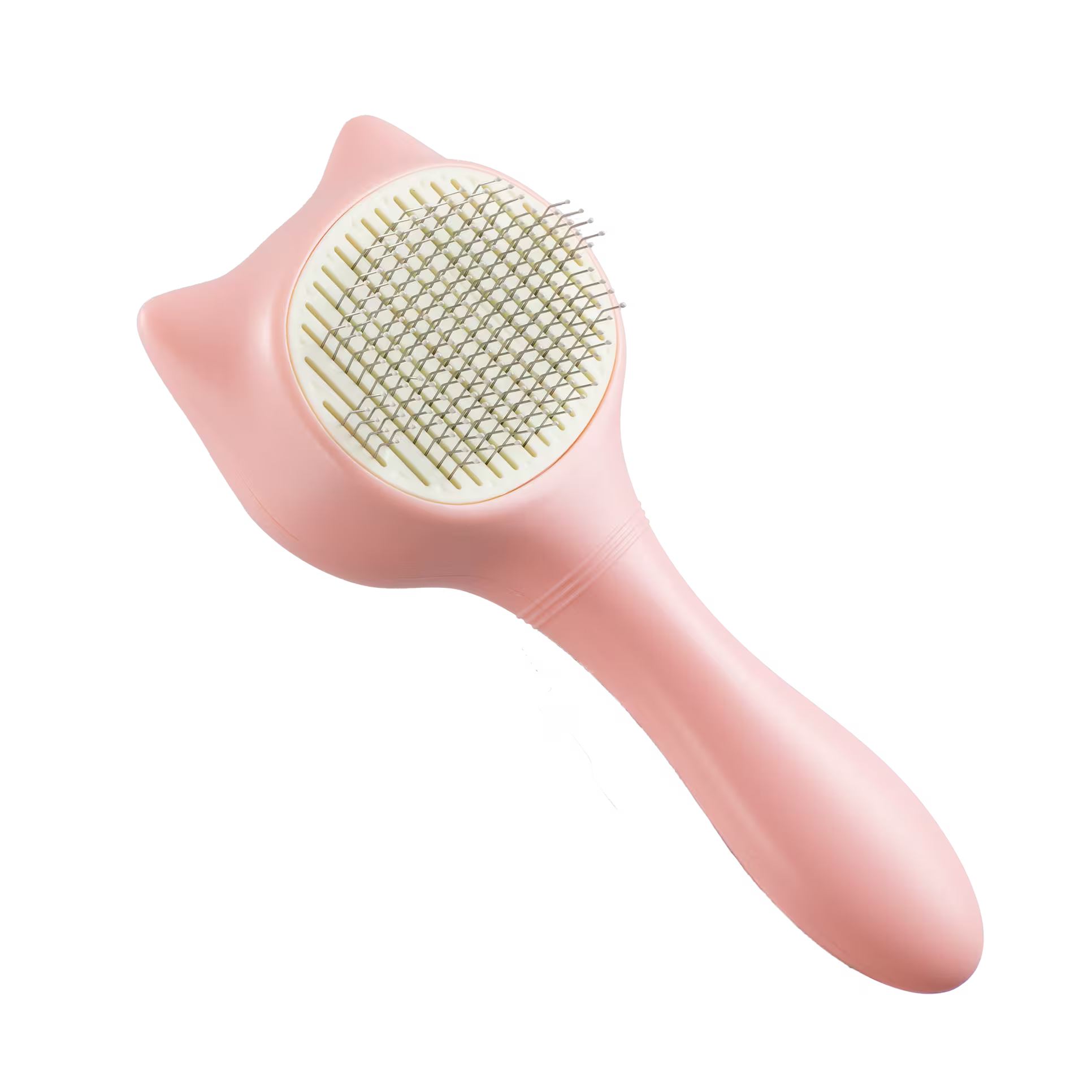 UniQ ergonomska četka za negu mačaka, 19.2 x 8.5 x 4.4 cm, roze