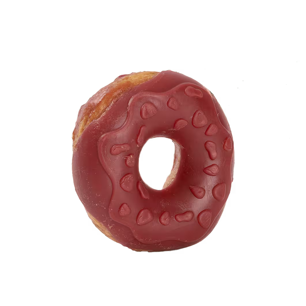 UniQ kolagen i voće krofna za pse sa pačetinom i jagodom, 7 cm, 50 g
