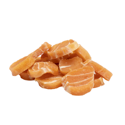 UniQ čips od piletine i bakalara za mačke, 50 g, hrskava dentalna poslastica