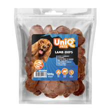 UniQ poslastice za psa, 500 g, čips od jagnjetine