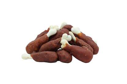 UniQ poslastice za pse, pačje noge sa jezgrom od kukuruznog skroba, pakovanje 500 g, hipoalergeno