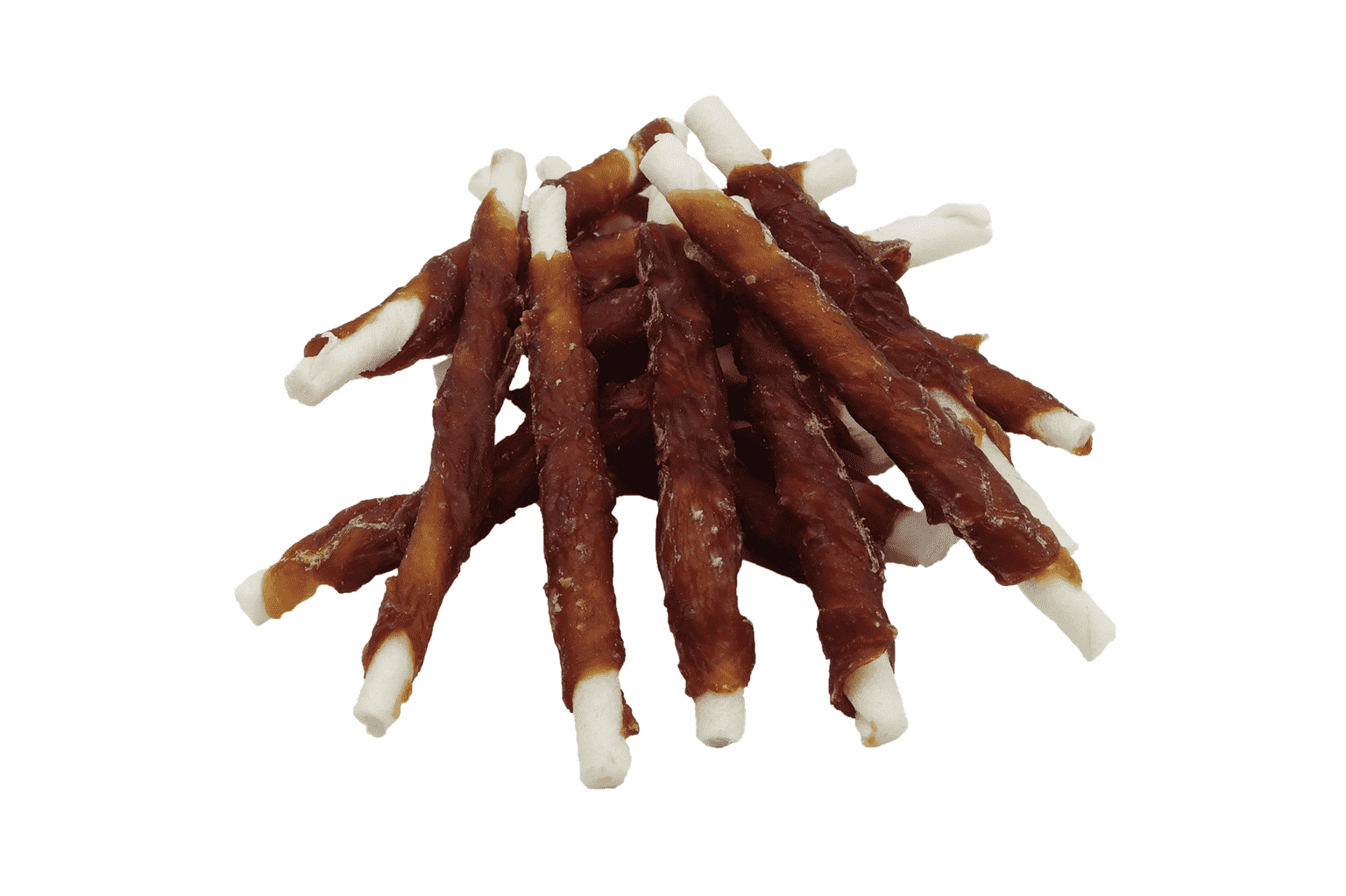 UniQ poslastice za psa, 500 g, rolnice od pačetine sa sirovom kožom, u obliku štapića