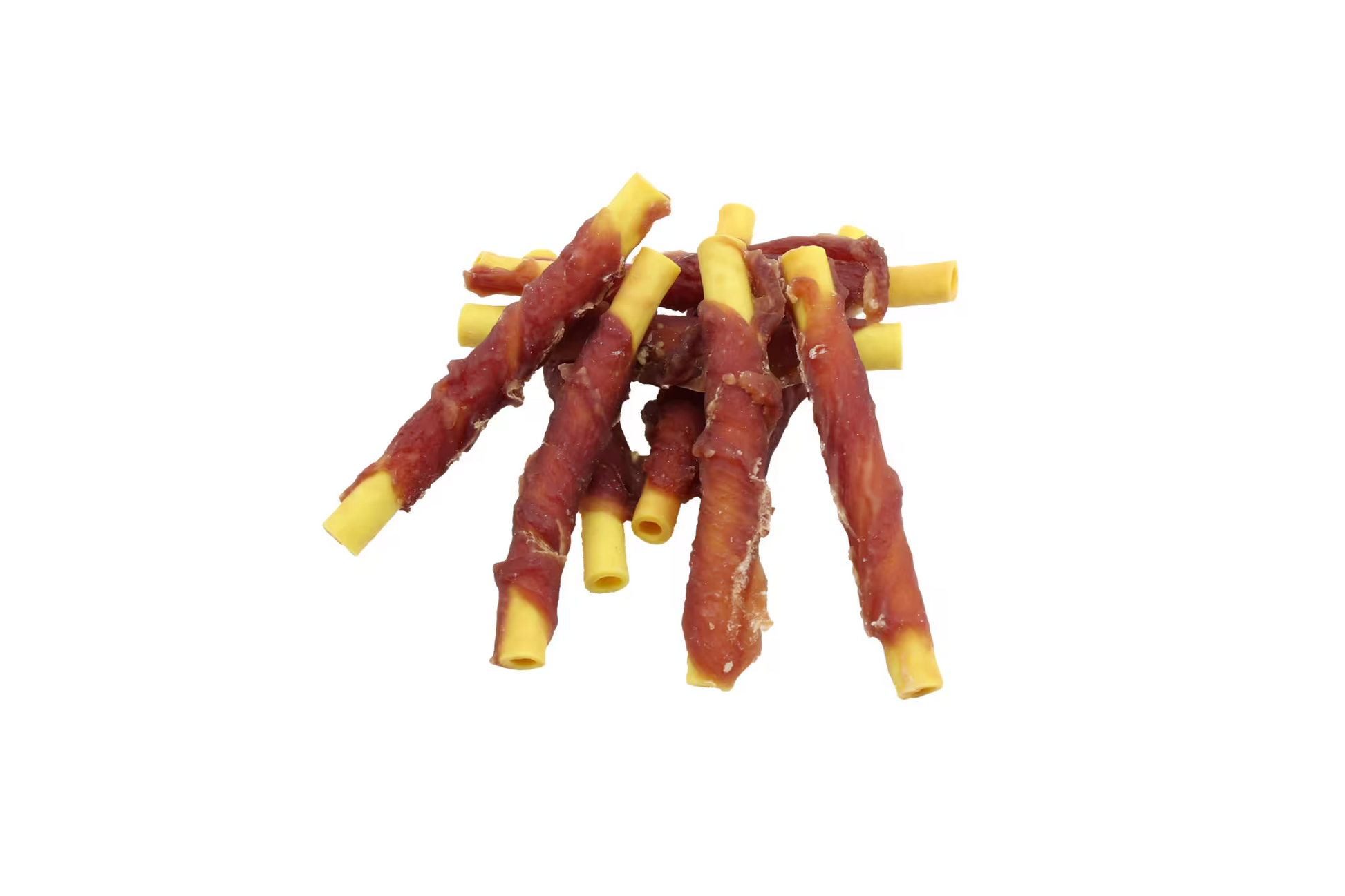 UniQ poslastice za pse, rolnice od pačetine sa batatom u obliku cevi, pakovanje 500 g