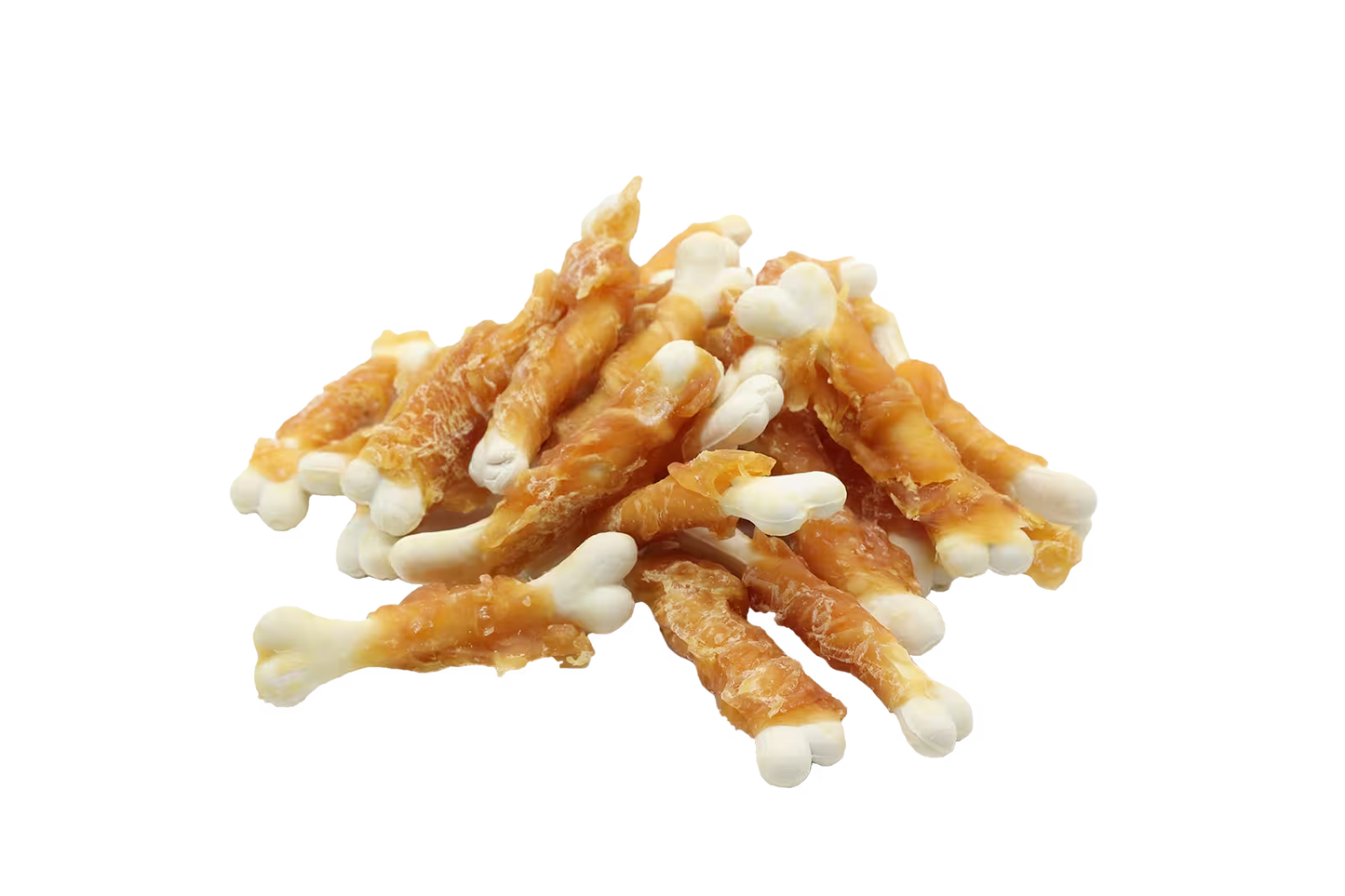 UniQ poslastice za pse, piletina obmotana sa kalcijum kostima, pakovanje 500 g, dentalna žvakalica