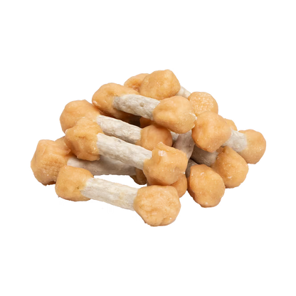 UniQ poslastice za pse, tegići od piletine, pakovanje 500 g, dentalna poslastica u obliku bučice