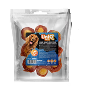 UniQ poslastice za pse, 250g, pačetina obmotana oko žumanceta