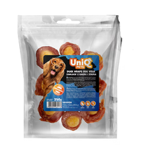 UniQ poslastice za pse, 250g, pačetina obmotana oko žumanceta
