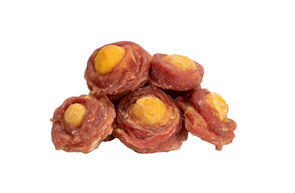 UniQ pačetina obmotana oko žumanceta za pse, pakovanje 250 g, bogato biotinom
