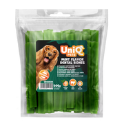 UniQ poslastice za pse, 500g, dentalne kosti sa ukusom mente