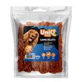 UniQ fileti od jagnjetine za pse, 92% mesa, pakovanje 500 g, hipoalergena poslastica
