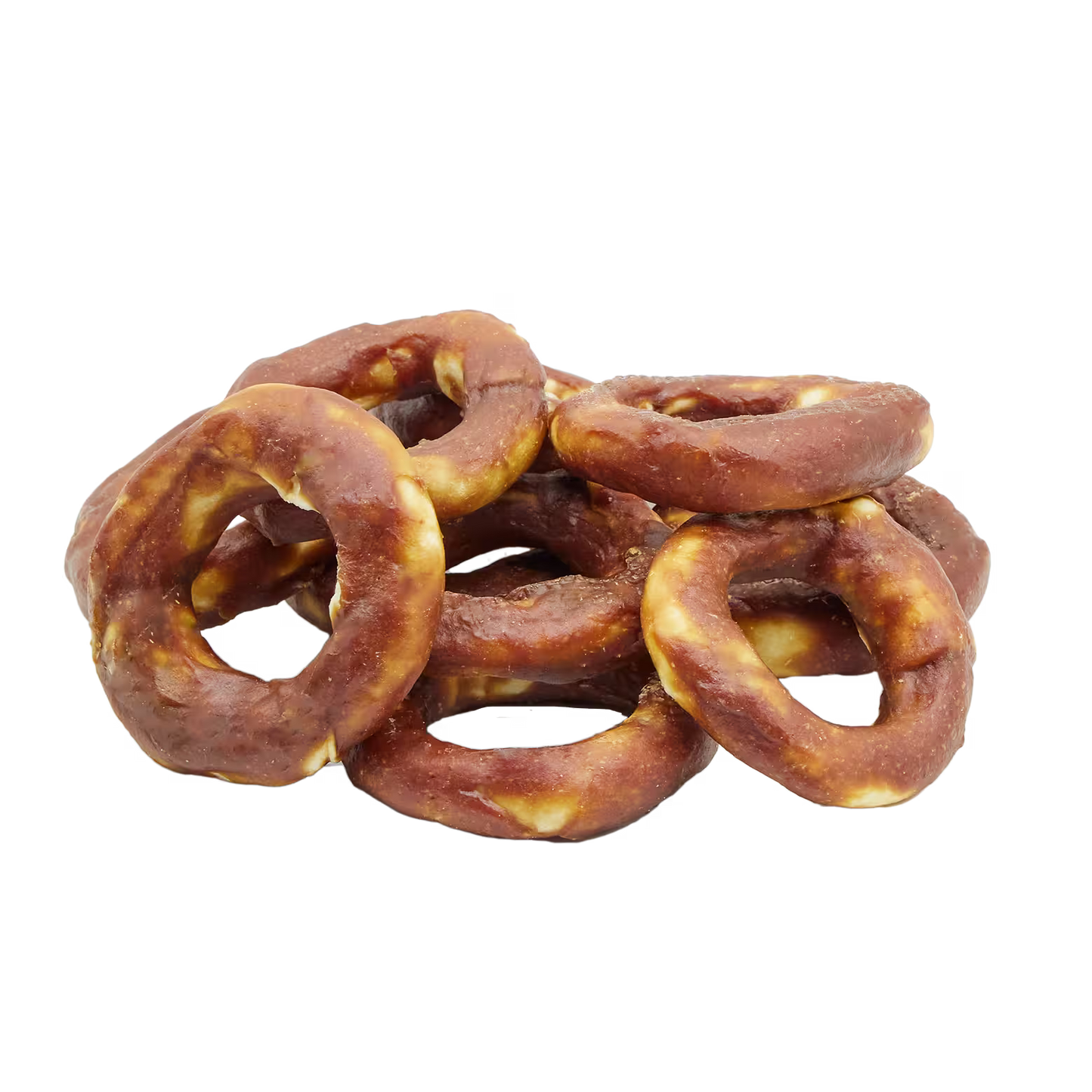 UniQ pačetina na prstenovima od sirove kože 12 cm, pakovanje 500 g, dentalna žvakalica