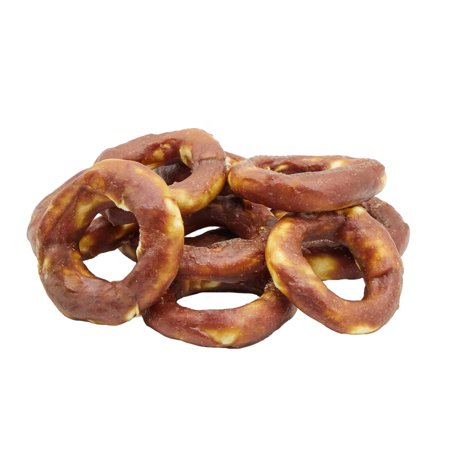 UniQ pačetina na prstenovima od sirove kože 12 cm, pakovanje 500 g, dentalna žvakalica