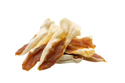 UniQ zečje uši sa piletinom za pse, pakovanje 500 g, prirodna dentalna nega