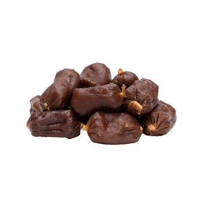 UniQ mini kobasice od govedine za pse, 90% mesa, 80 g, mekana poslastica