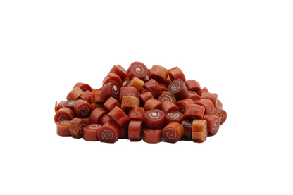 UniQ mini rolnice od jagnjetine i bakalara za pse, hipoalergena poslastica bogata omega-3 kiselinama