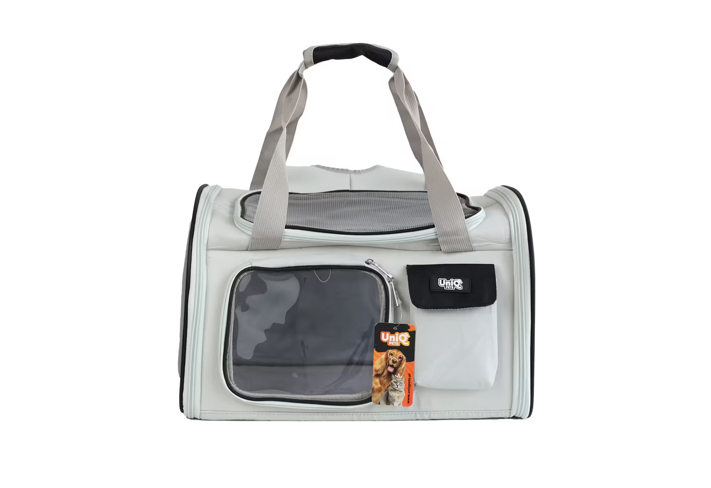 UniQ ranac za transport ljubimaca do 7 kg, ručni i leđni model, 42 x 25 x 28 cm
