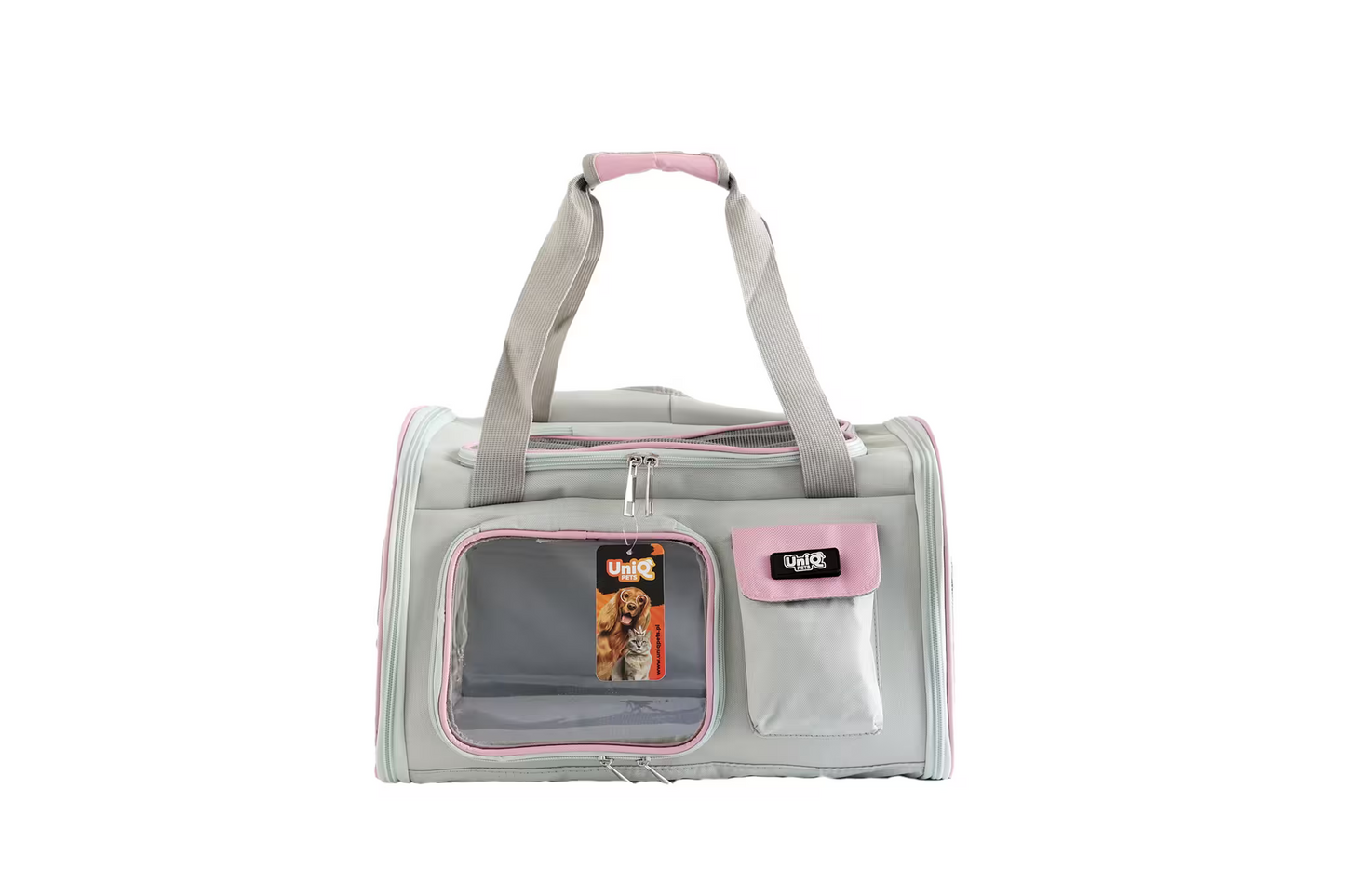 UniQ ranac za transport ljubimaca do 7 kg, ručni i leđni model, 42 x 25 x 28 cm