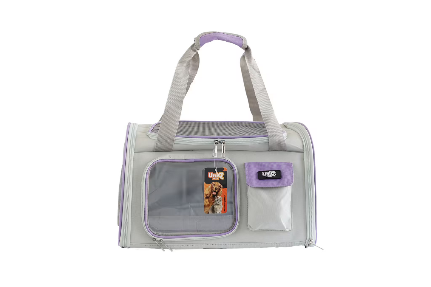 UniQ ranac za transport ljubimaca do 7 kg, ručni i leđni model, 42 x 25 x 28 cm