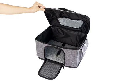 UniQ torba za transport ljubimaca do 8 kg, ručna i za rame, 40 x 28 x 28 cm