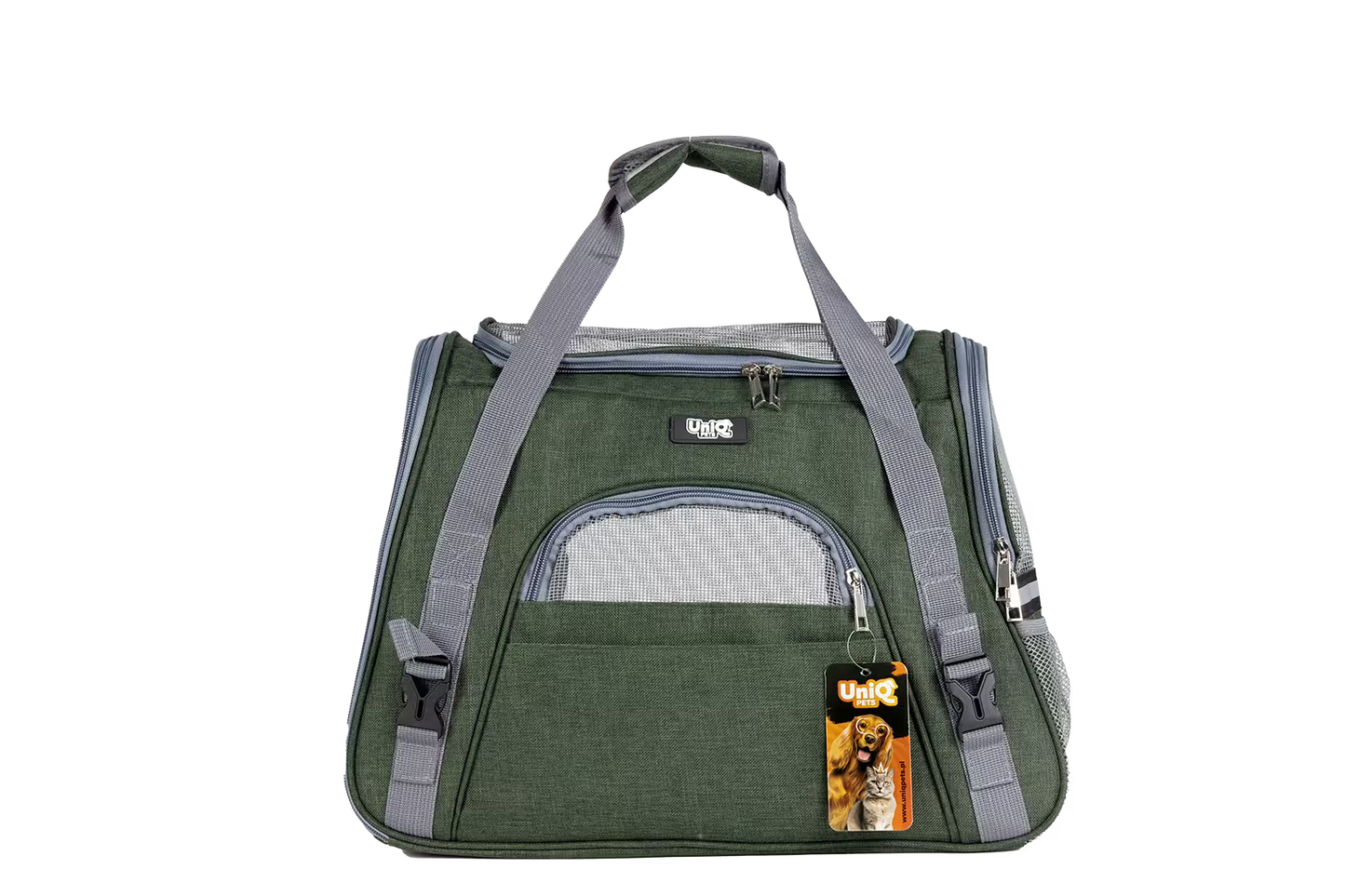 UniQ torba za transport ljubimaca do 7 kg, ručna i za rame, 45 x 25 x 34 cm