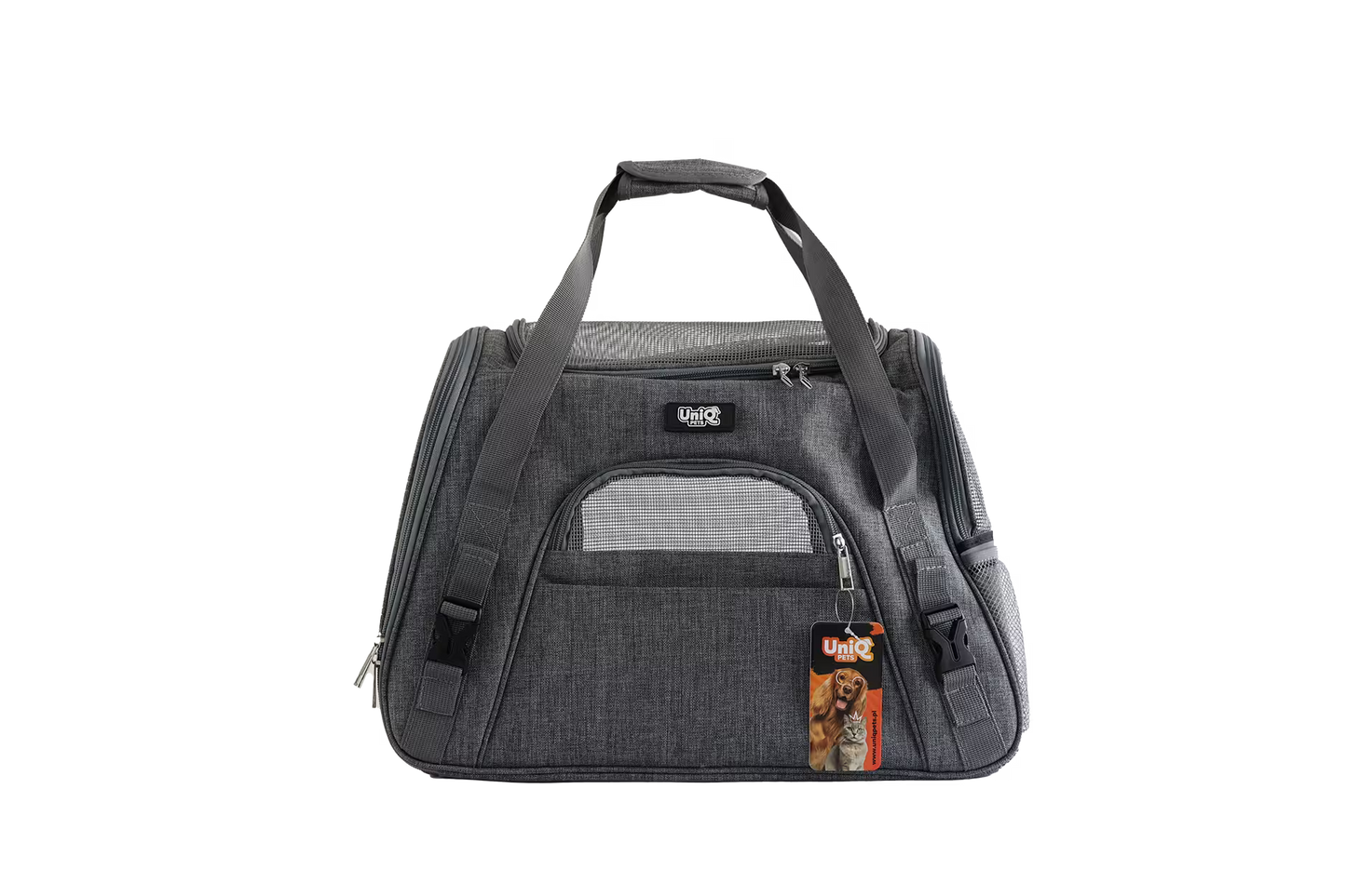 UniQ torba za transport ljubimaca do 7 kg, ručna i za rame, 45 x 25 x 34 cm