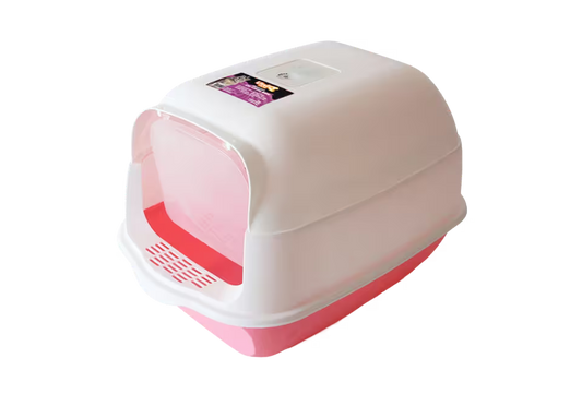 UniQ zatvoreni toalet za mačke, sa lopaticom, 50×35×33cm