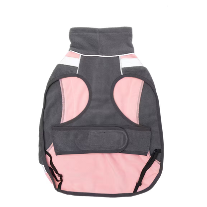 UniQ odeća za pse, jakna sa reflektujućim detaljima, roza