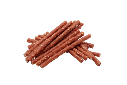 UniQ poslastice za pse, 500g, štapići od pačetine i pirinča