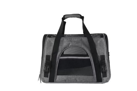 UniQ torba za transport ljubimaca, ručna i torba za rame, reflektujuća siva