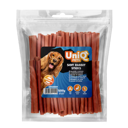 UniQ poslastice za pse, štapići od zečetine