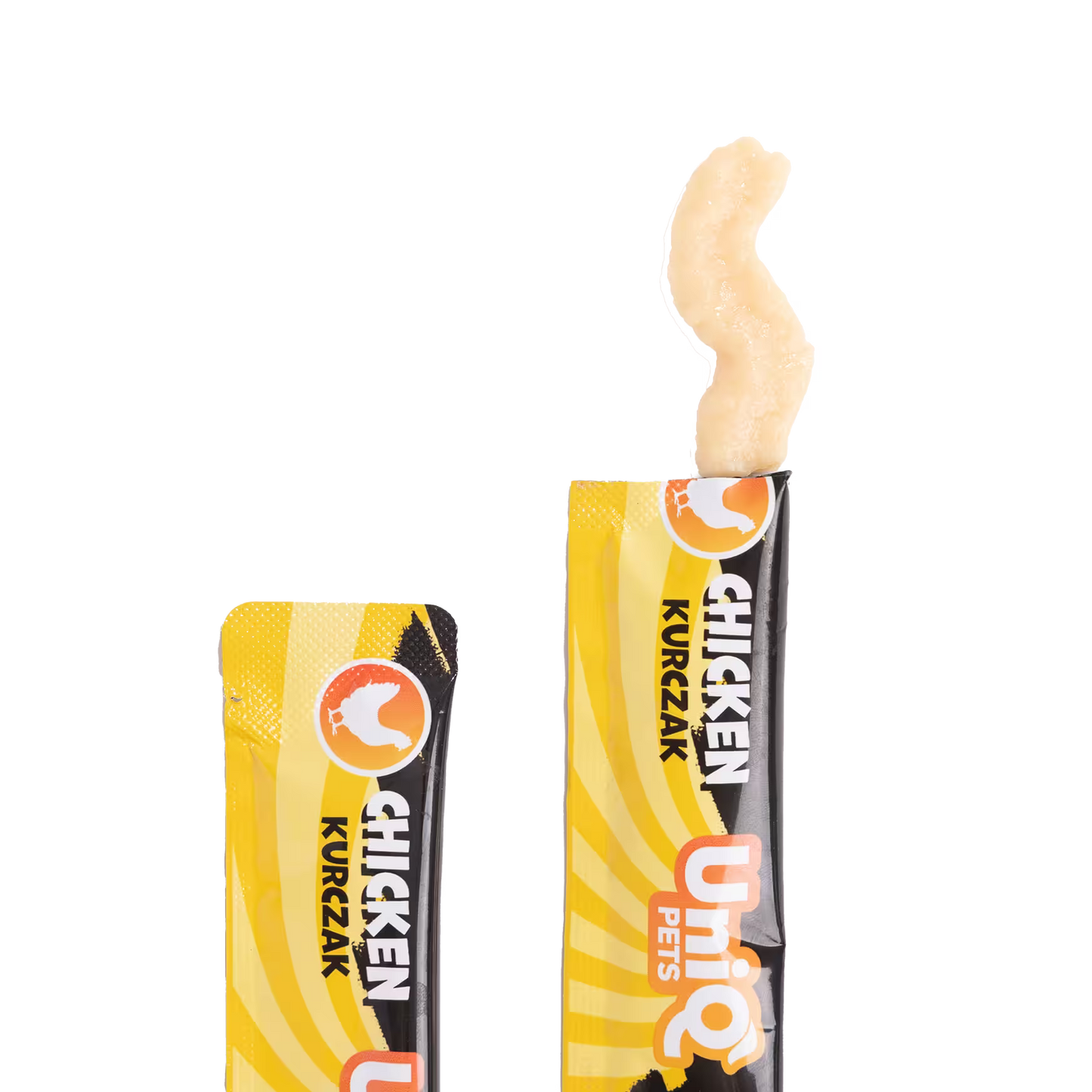 UniQ vlažne poslastice 15g×50 kom, kremasta poslastica za mačke, piletina